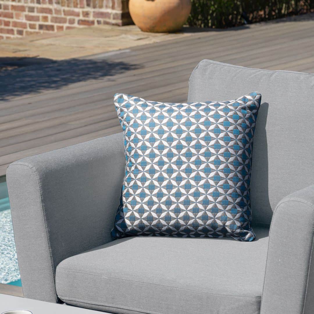 Pulse 3 Seat Sofa Set with Rising Table #colour_lead chine