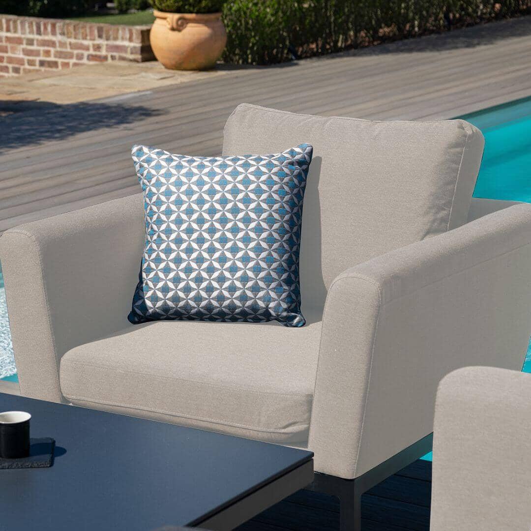 Pulse 3 Seat Sofa Set with Rising Table #colour_oatmeal
