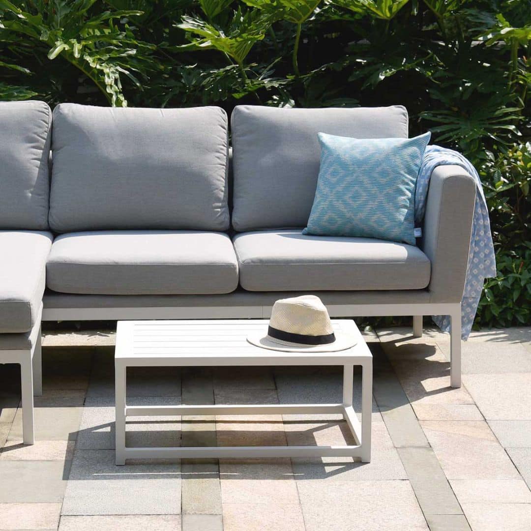 Chaise Sofa Set #colour_lead chine