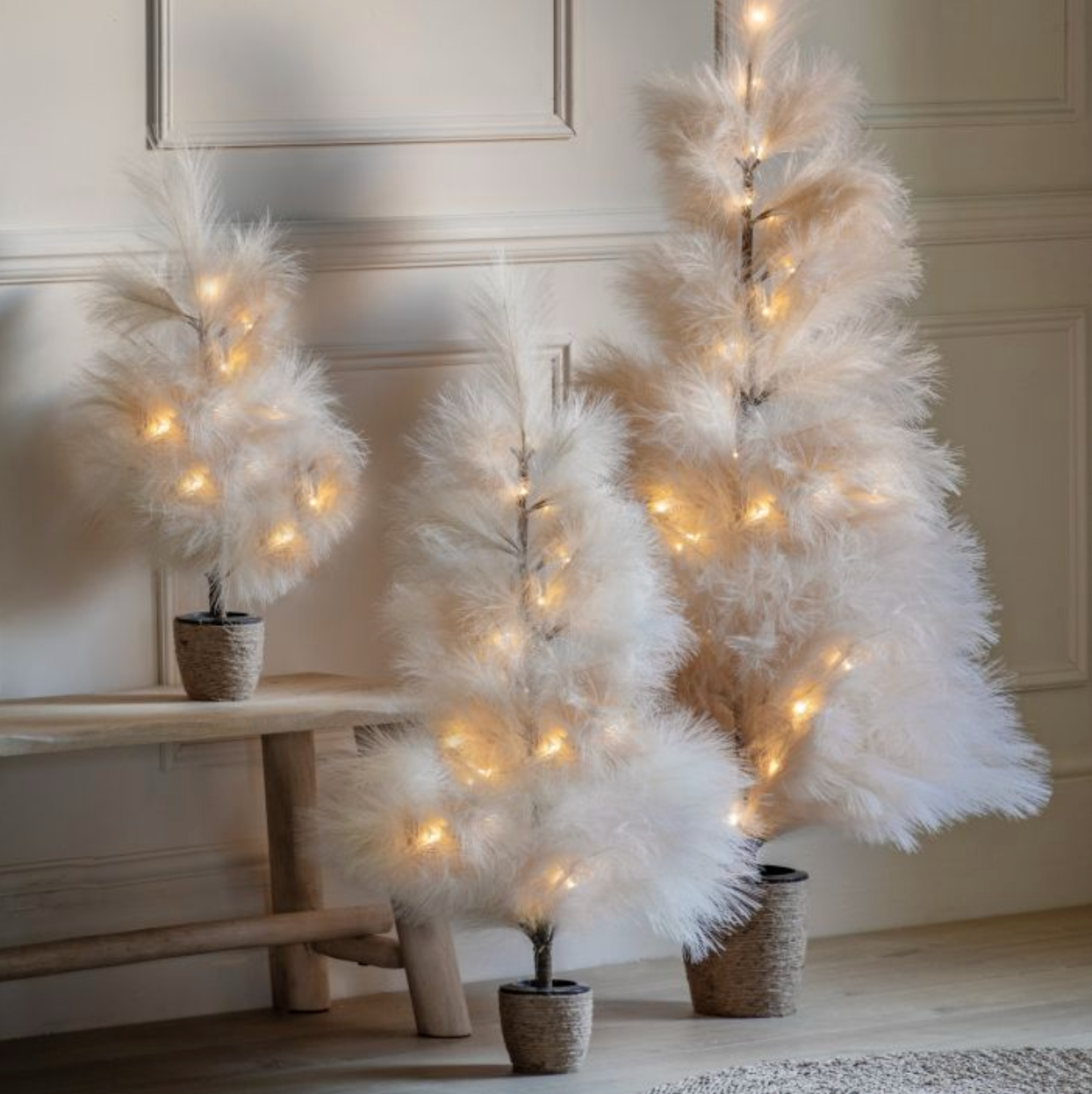 Pampas Tree with LEDs