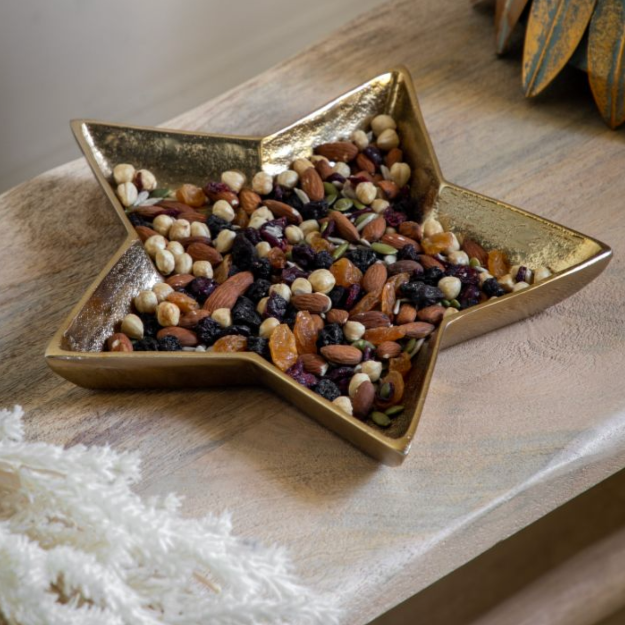 Gold Star Serving Plate