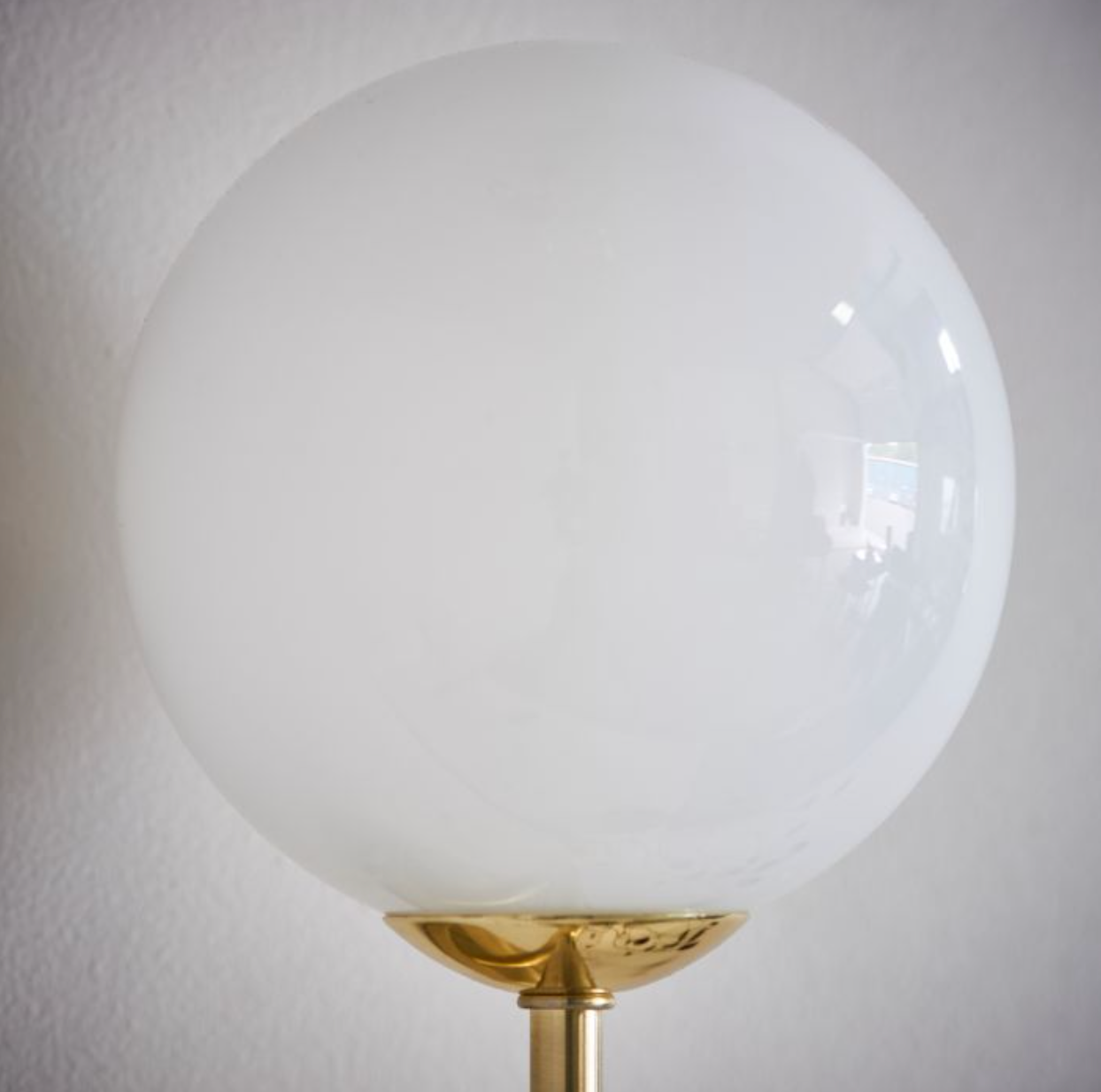 Brass Opal Wall Light