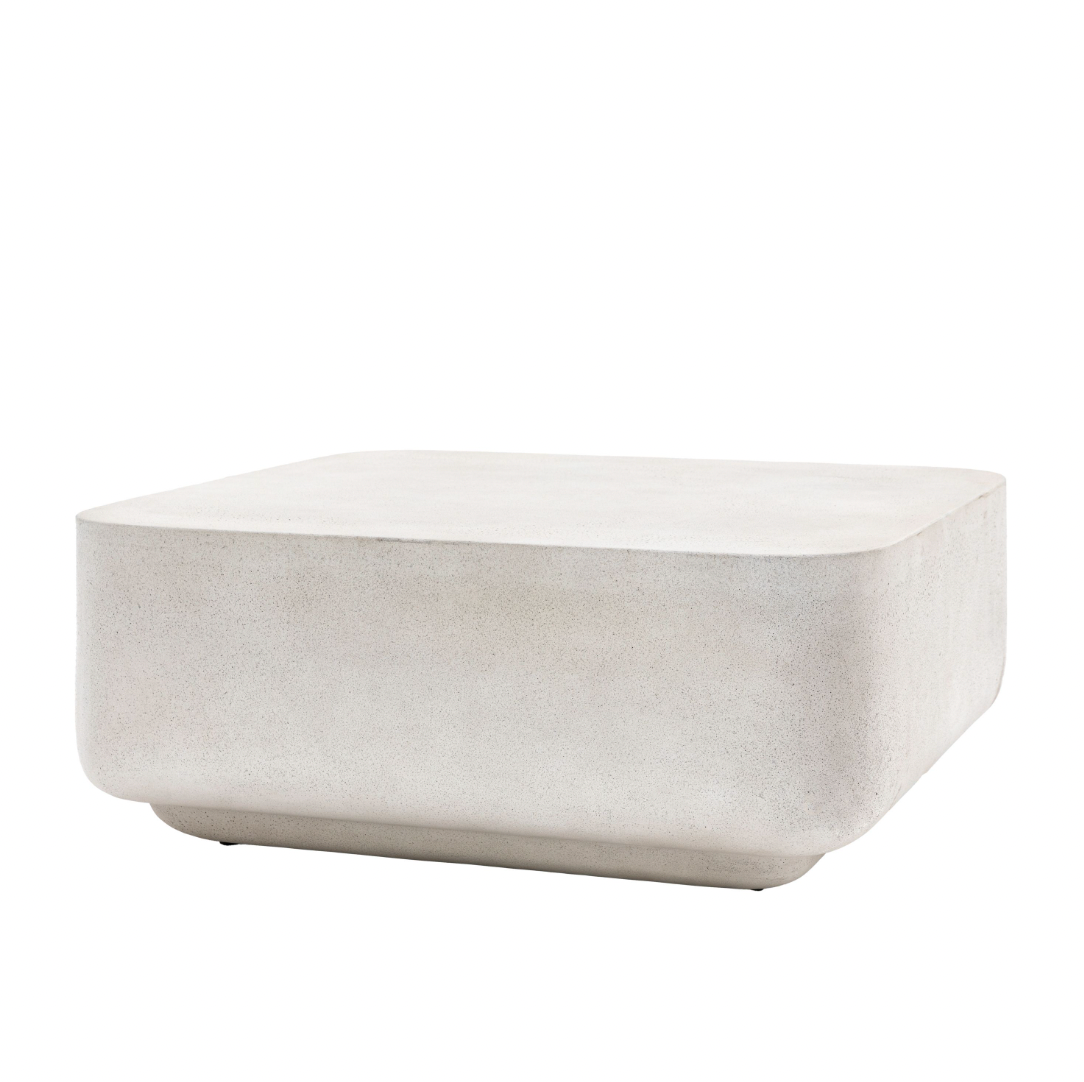 Cube ottoman best sale coffee table