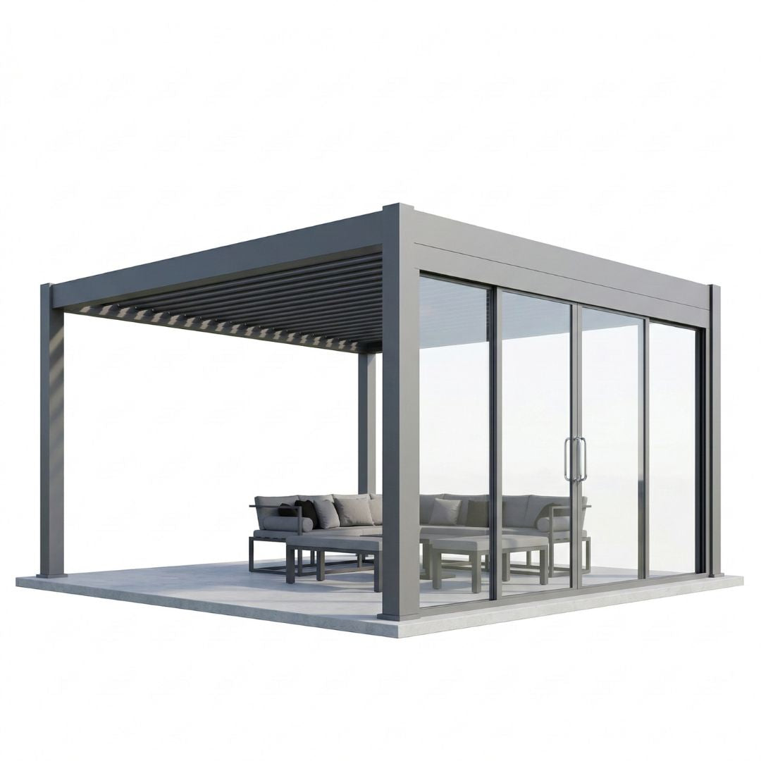 Hemera Deluxe 4m Glass Sliding Door System