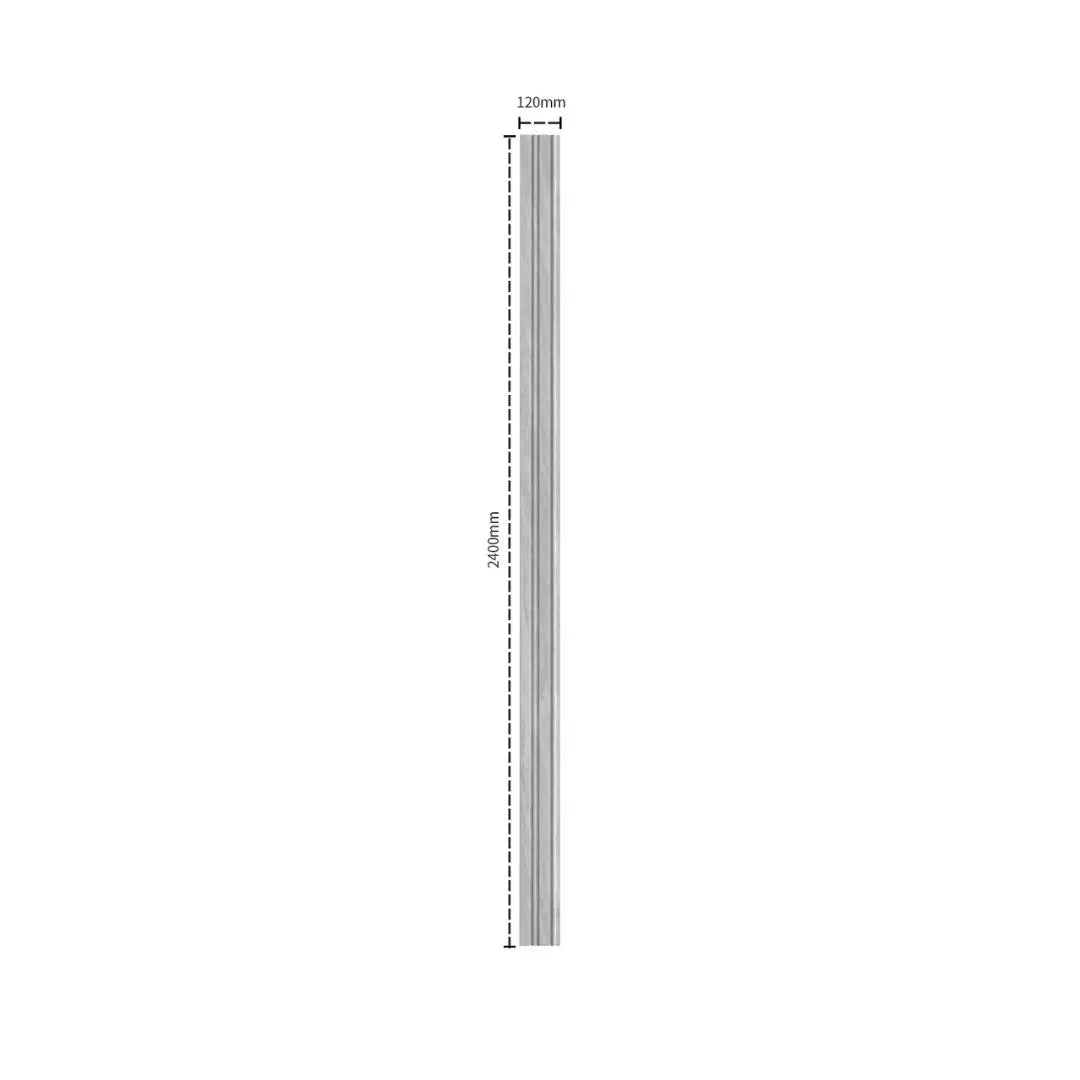 Dubai Cloudy Grey Waterproof Wall Panel