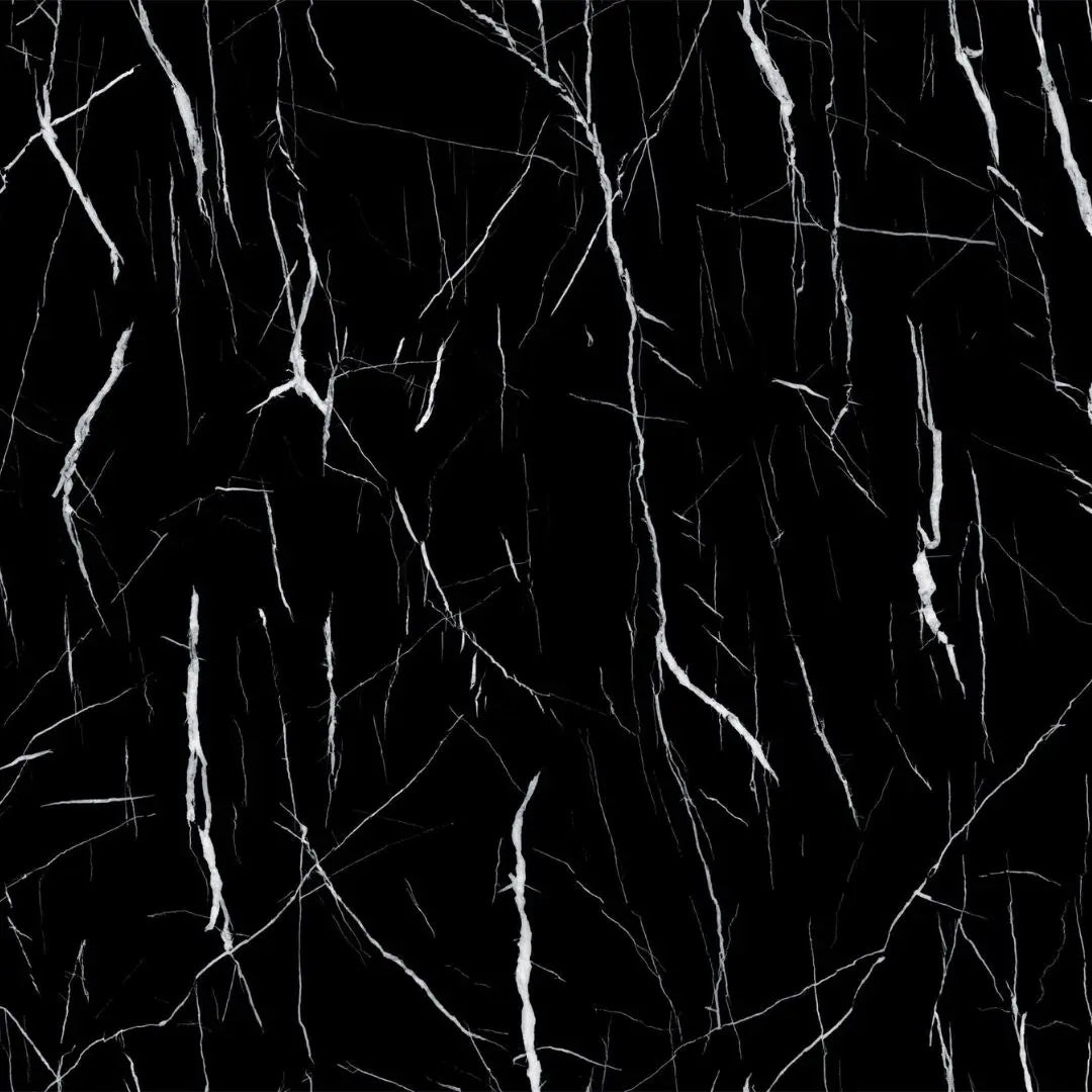 Nero Marquina Marble Effect Self Adhesive Wall Panel