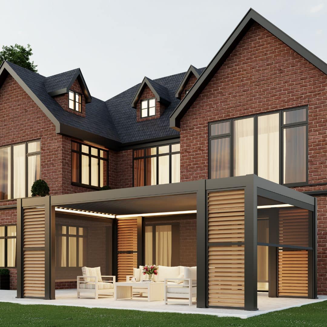 Warm White LED Lighting Kit for the 3m x 6m Hemera Deluxe Pergola