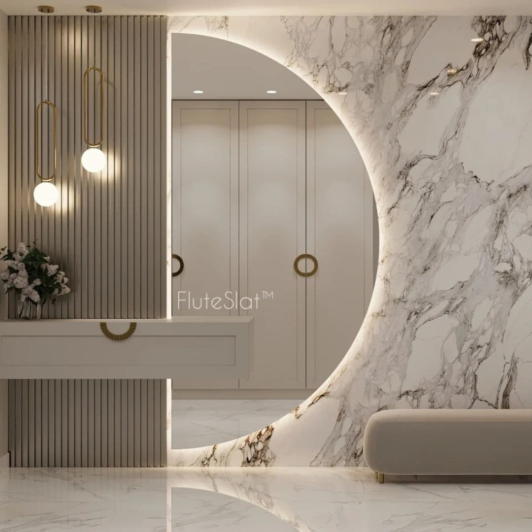 FluteSlat New York - Aluminium Wall Panel