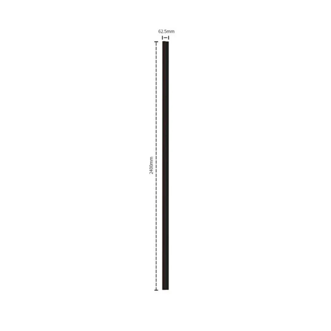 Residence Brushed Black End Cap (Tongue)
