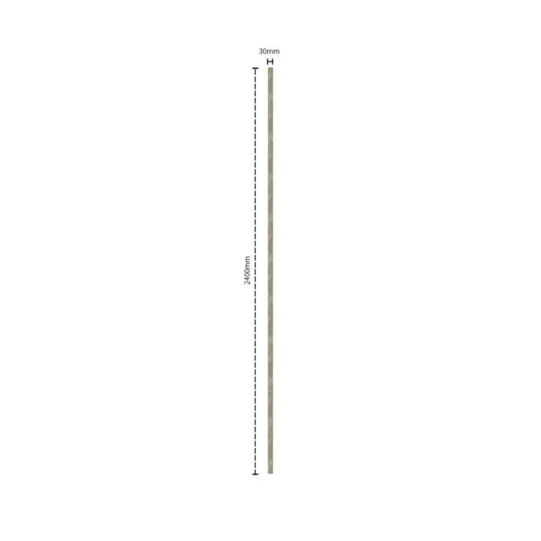 Dubai Copper Blossom End Cap (Groove)