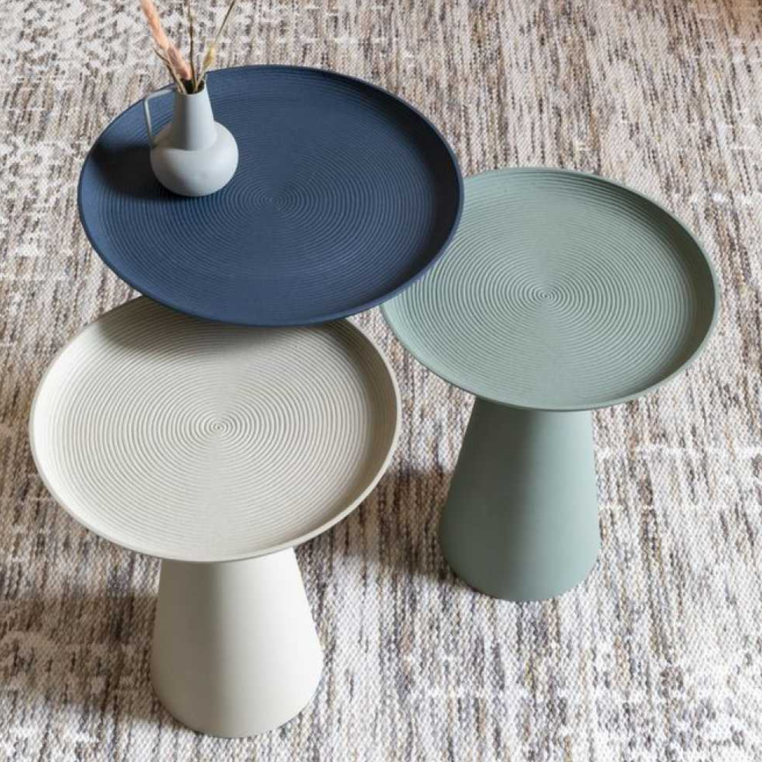 Ivory Round Side Table