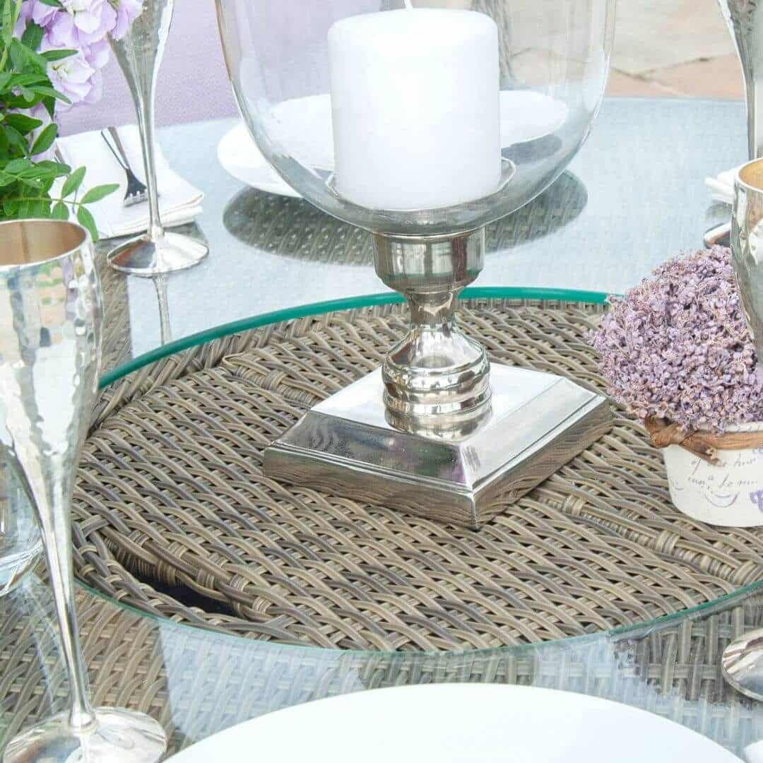 Close up of the bar table