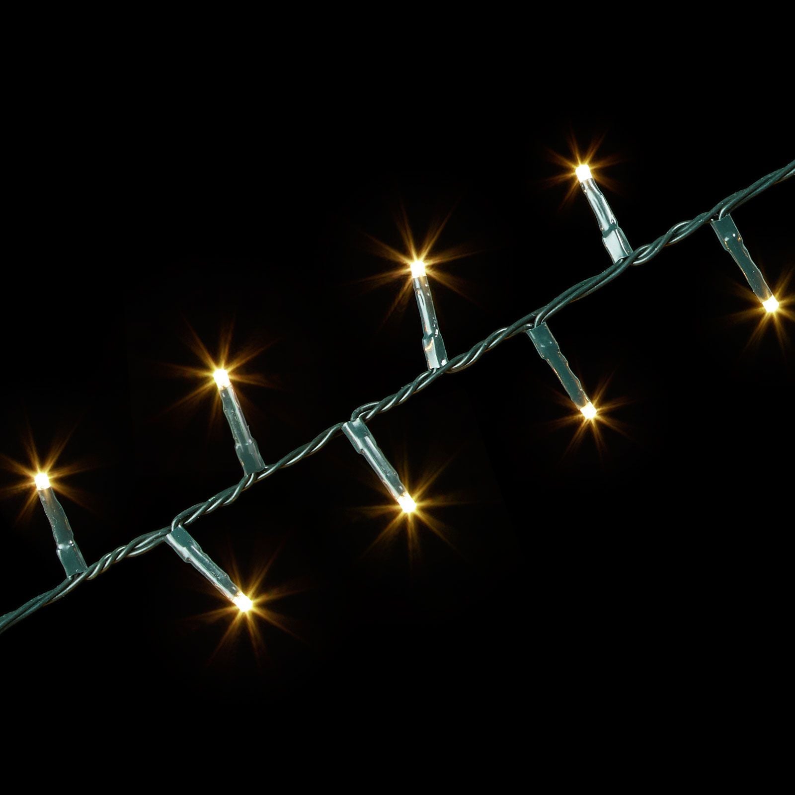500 LED Compact LED Christmas Tree Lights (12.5m Lit Length)