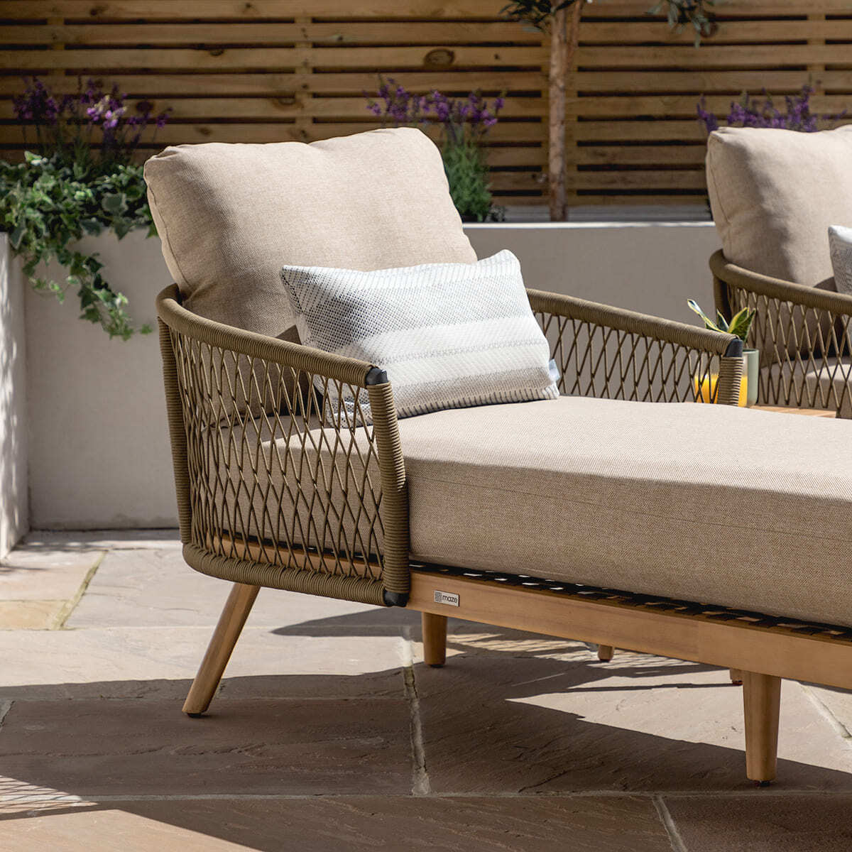 Olive Bali Sunlounger Set