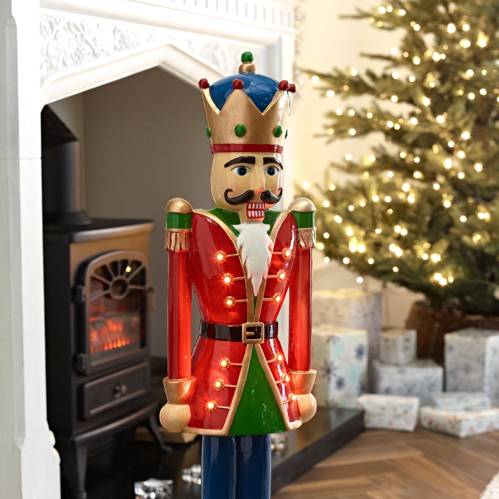 3ft Red Christmas Nutcracker
