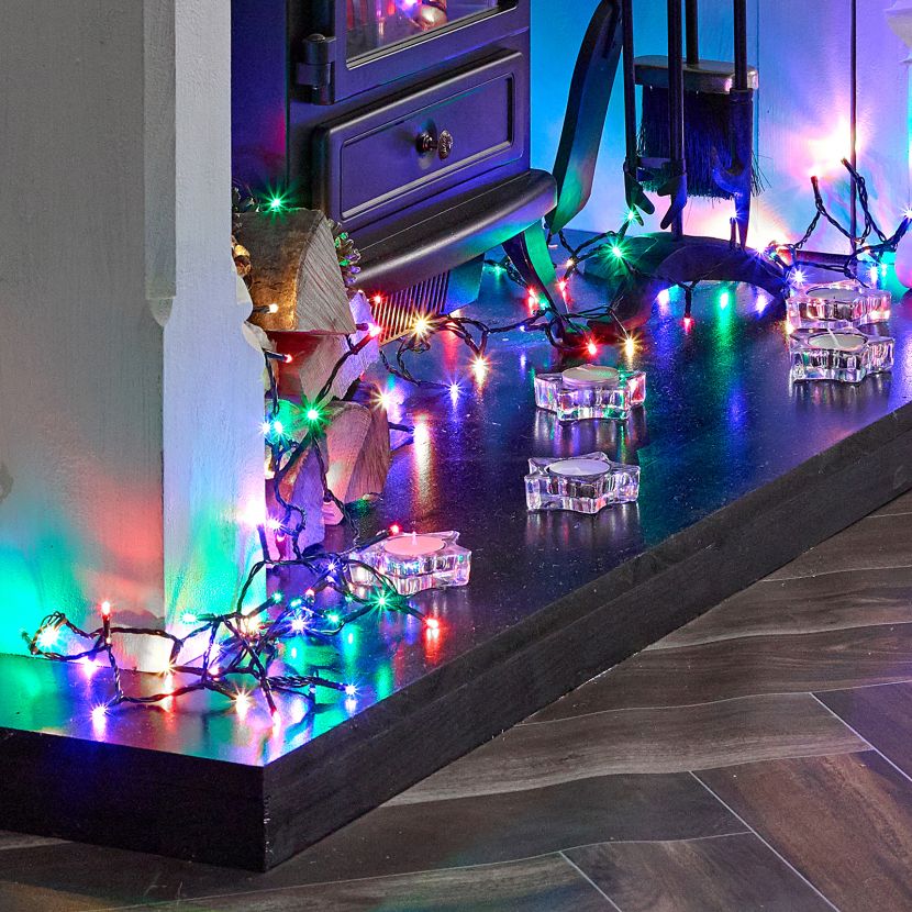 600 LED Christmas Lights (30m Lit Length)