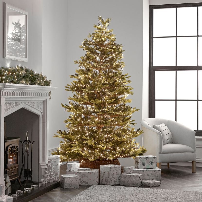 500 LED Compact LED Christmas Tree Lights (12.5m Lit Length)