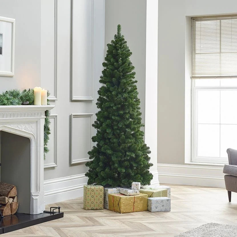 Slim Balsam Fir Artificial Christmas Tree
