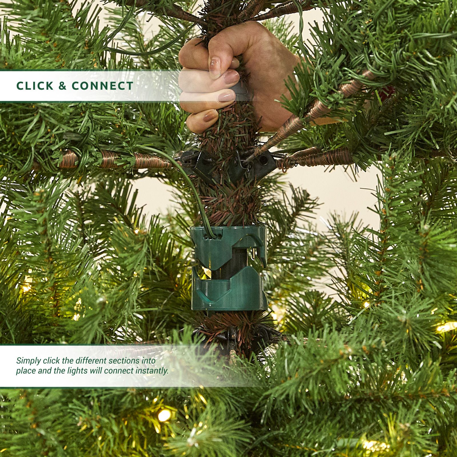 Pre-Lit Brewer Spruce Artificial Christmas Tree