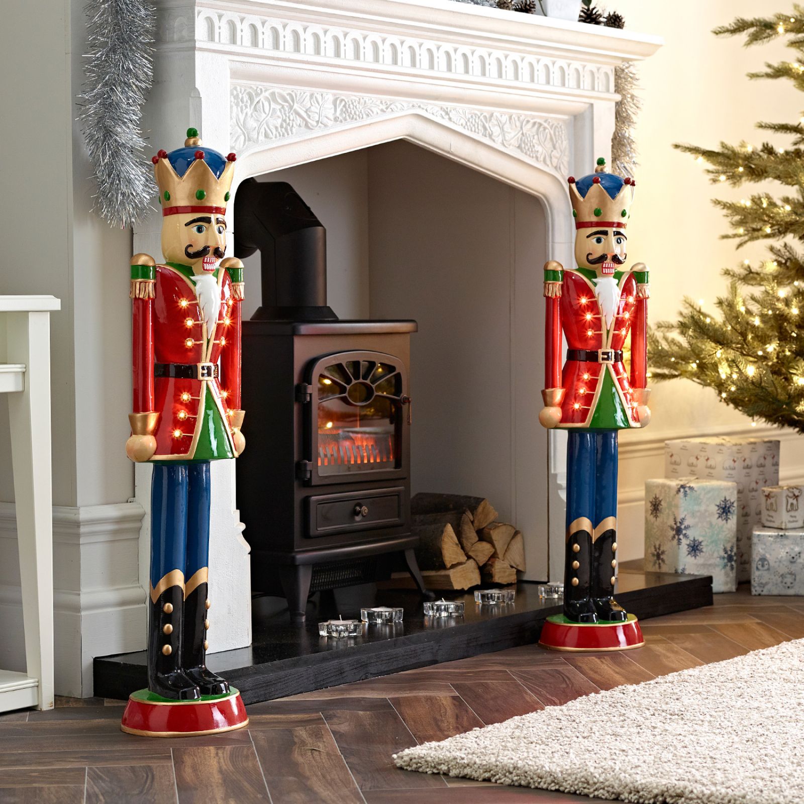 3ft Red Christmas Nutcracker