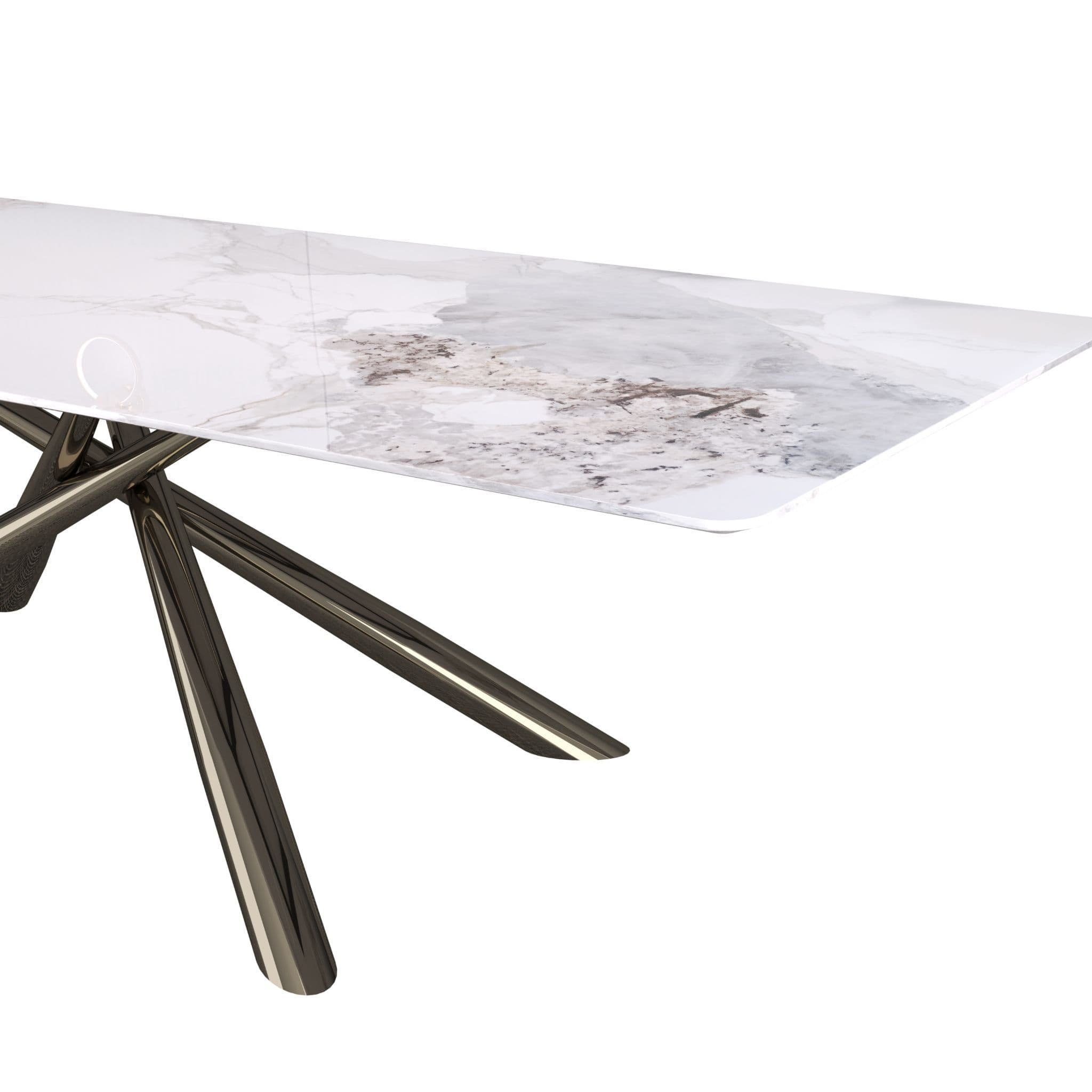 Sintered Stone Rectangular Dining Table