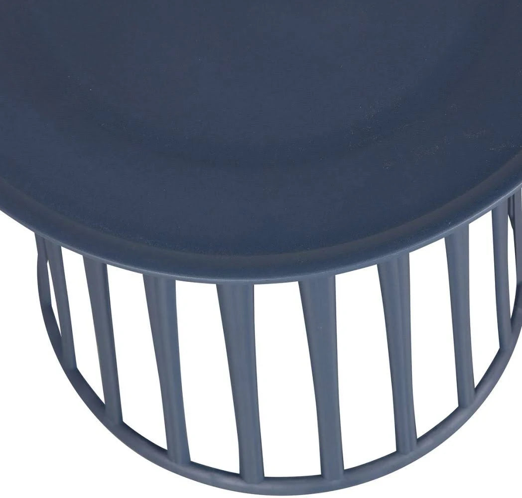 Aria Black Slatted Coffee Table