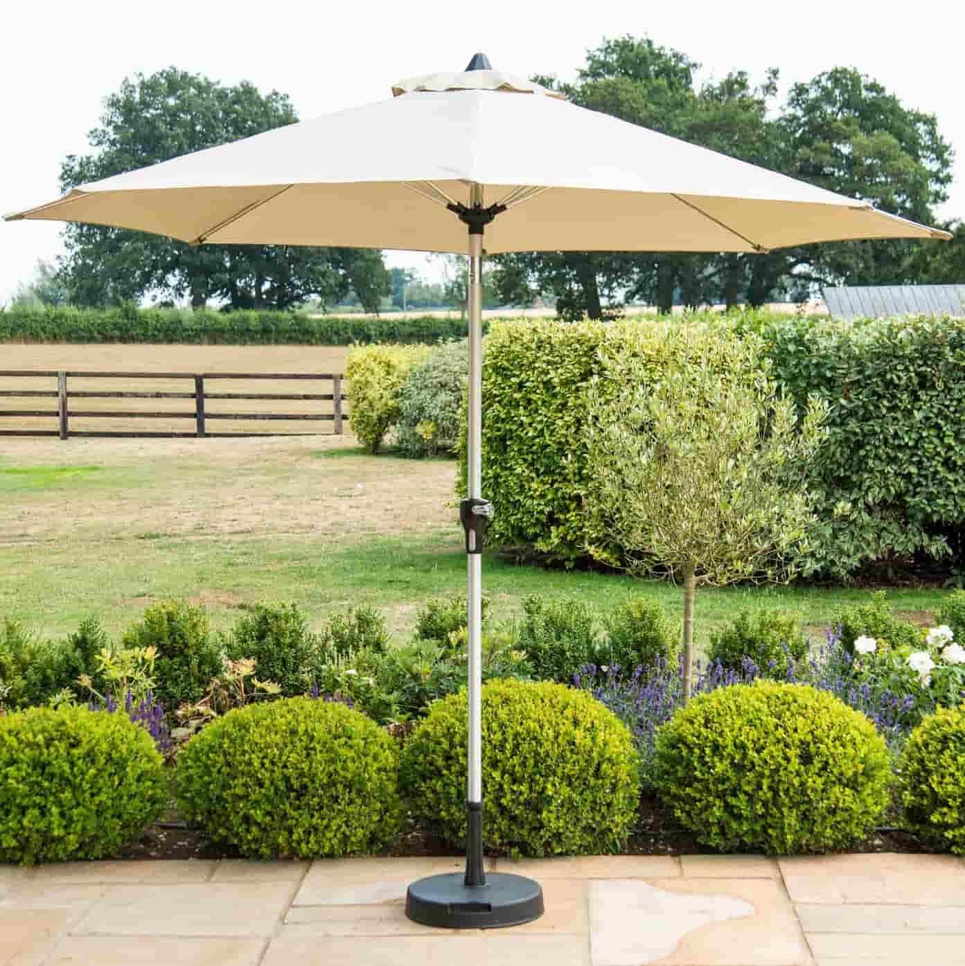 3m Round Parasol #colour_beige