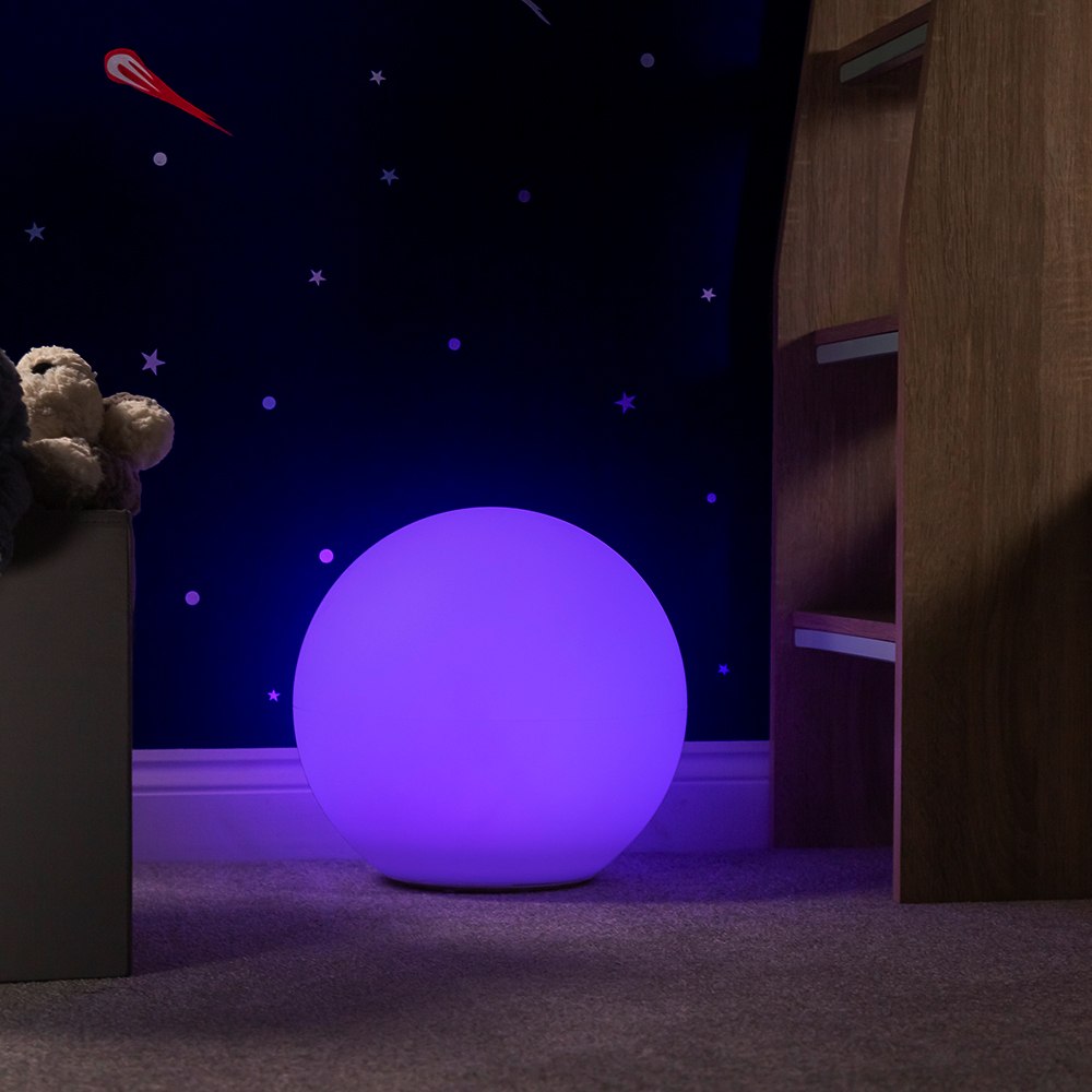 Multicoloured Indoor & Outdoor Solar Sphere Mood Light