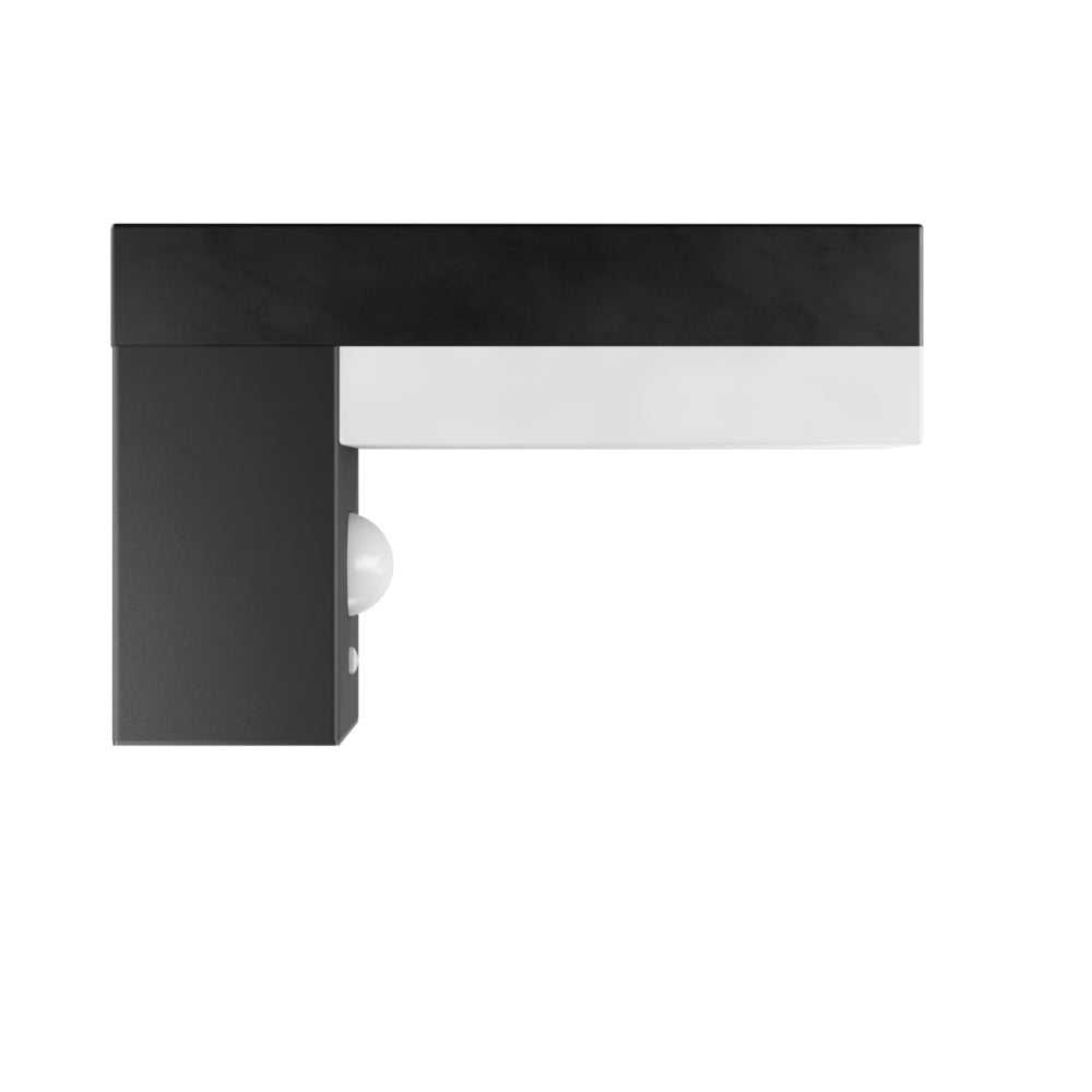 Dark Grey Solar Wall Light