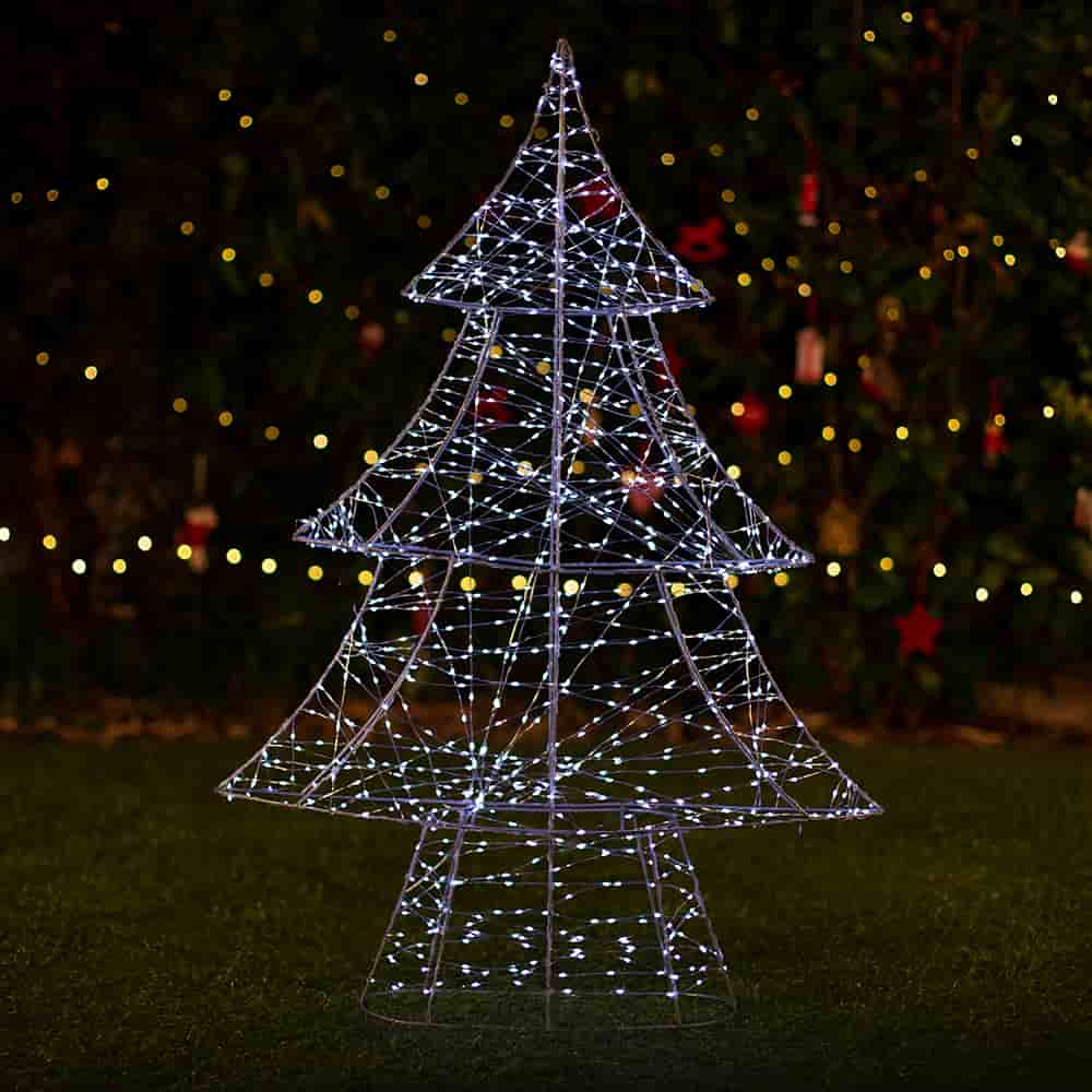 Solar Christmas Tree Light