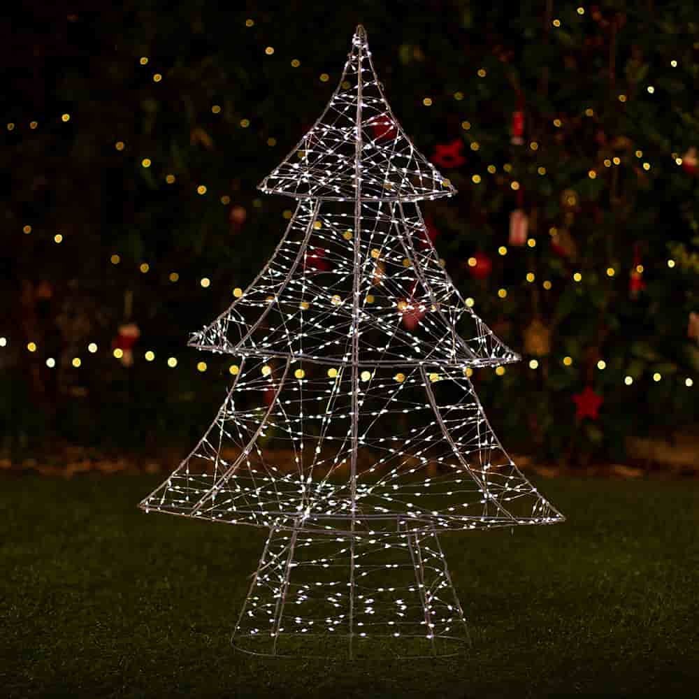 Solar Christmas Tree Light