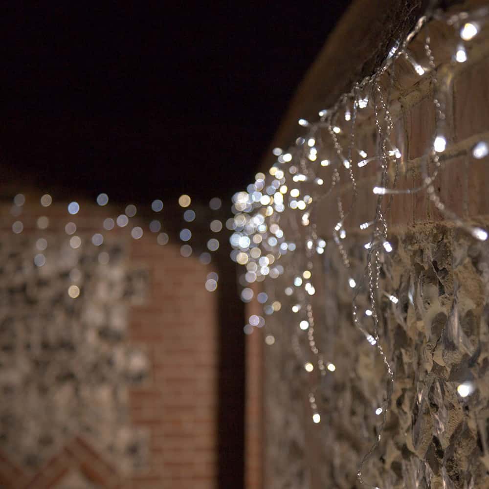 Solar Icicle Lights