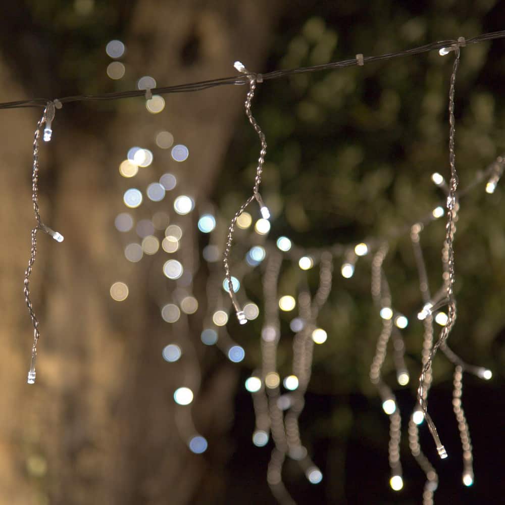Solar Icicle Lights