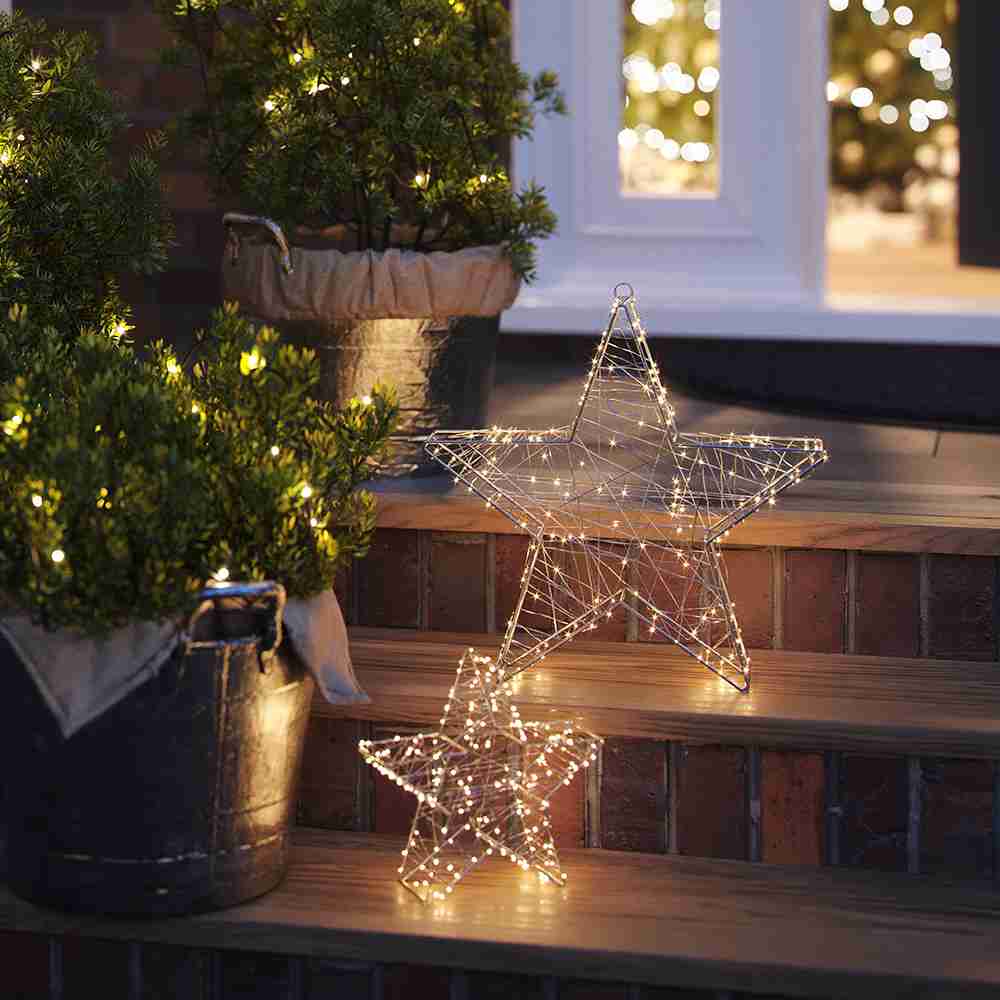 Solar Christmas Star Light