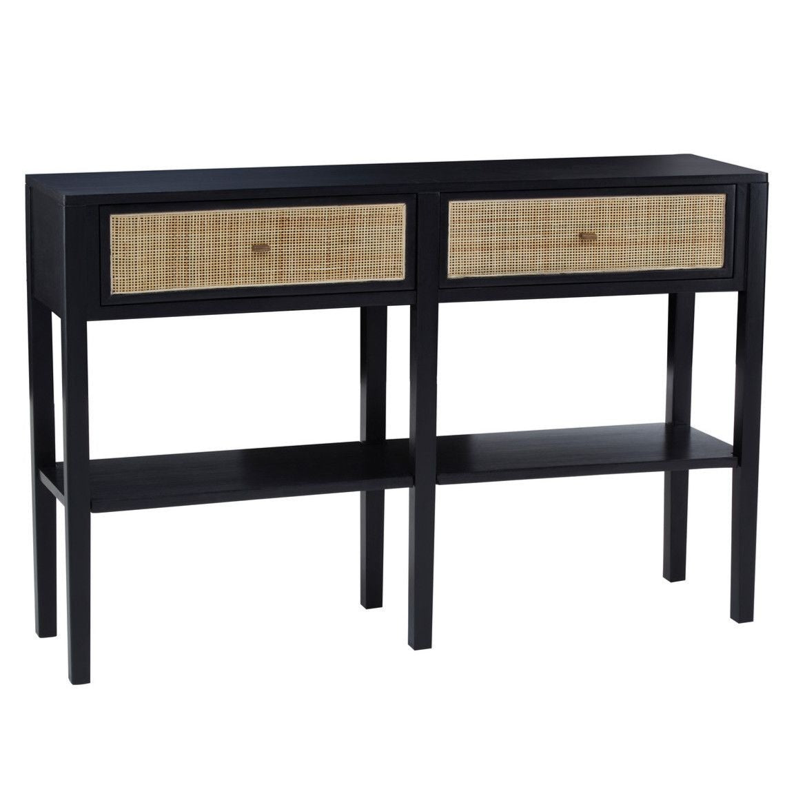 Rattan Console Table