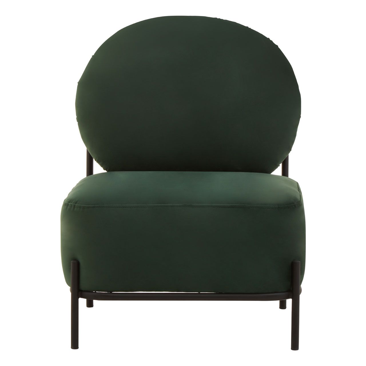 Green Velvet Armchair