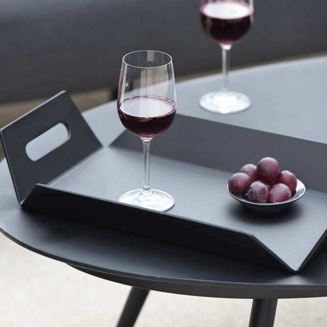 Aluminium outdoor tray #colour_grey