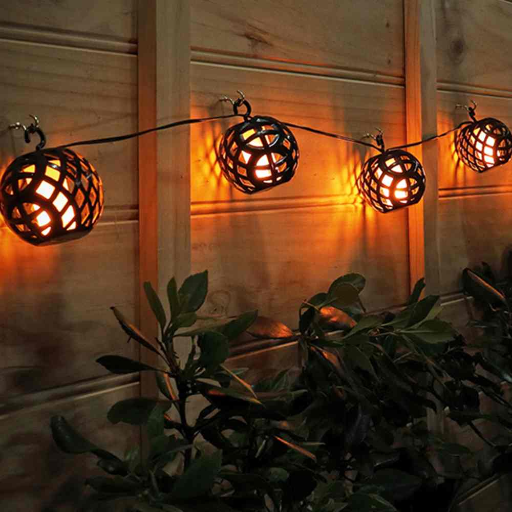 Solar Flame Lanterns (Set of 8)