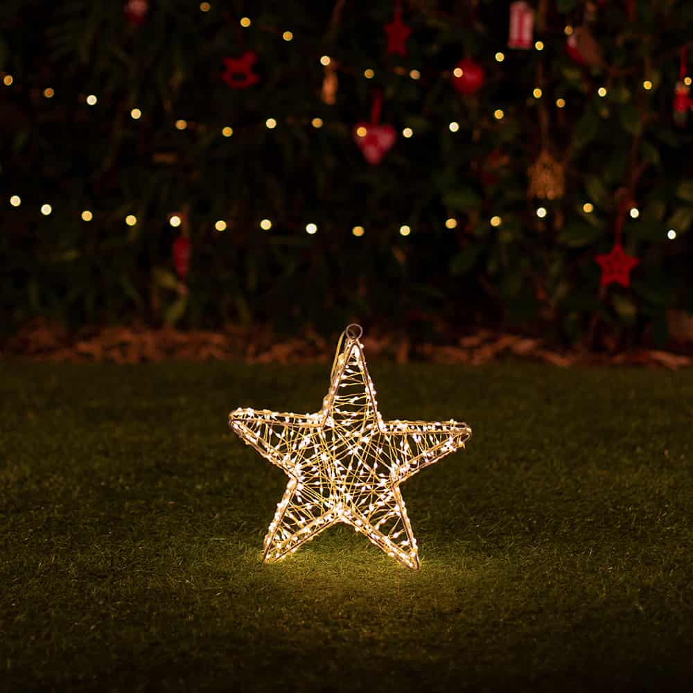 Solar Christmas Star Light
