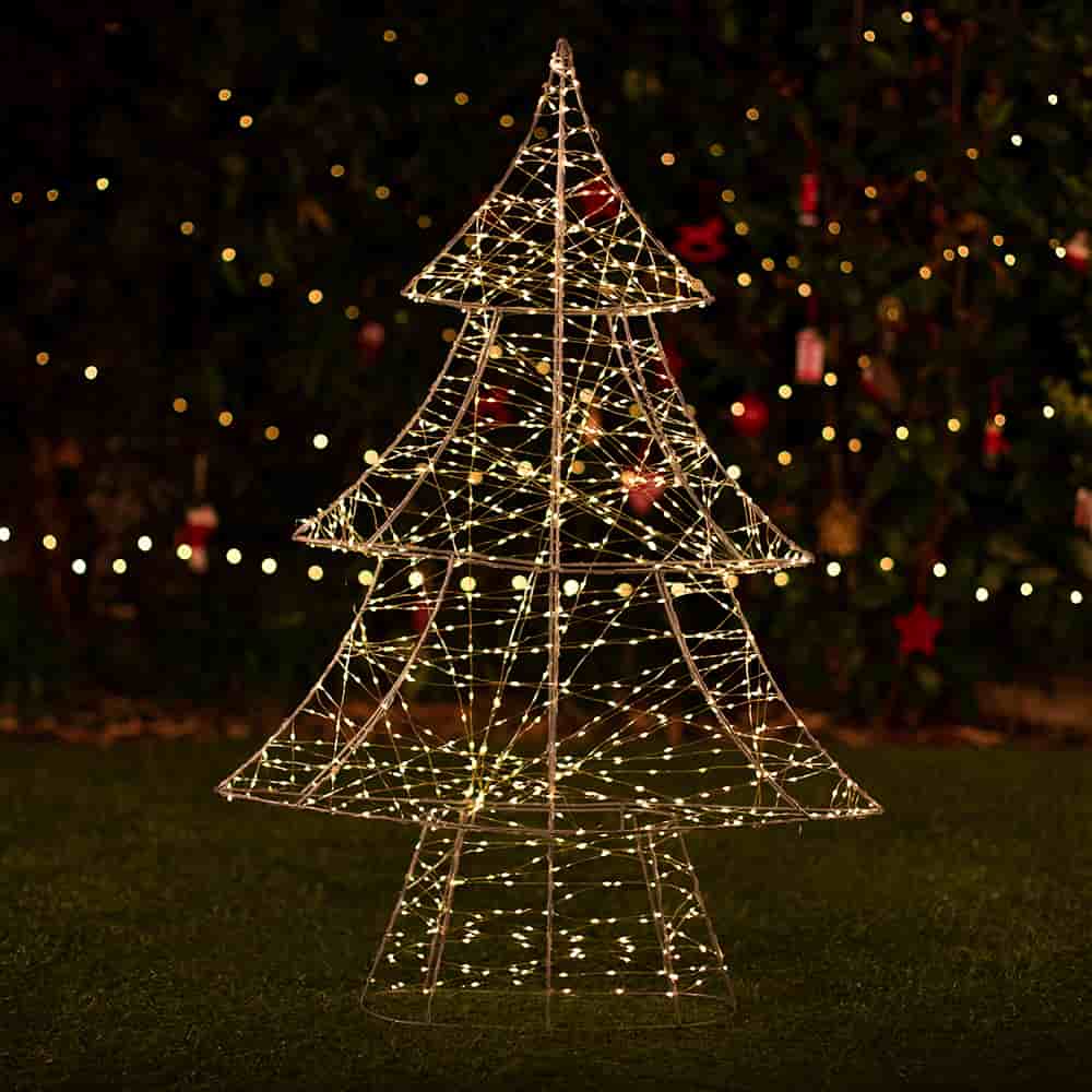 Solar Christmas Tree Light