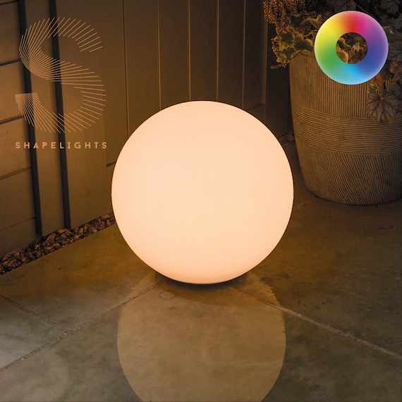 Multicoloured Indoor & Outdoor Solar Sphere Mood Light