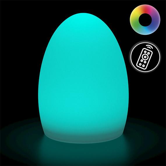 Egg Solar Multicoloured Mood Light