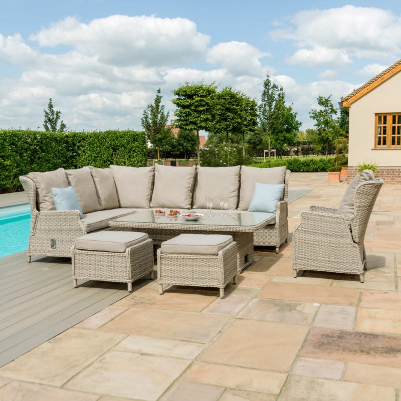 Cotswold Reclining Corner Dining with Rising Table