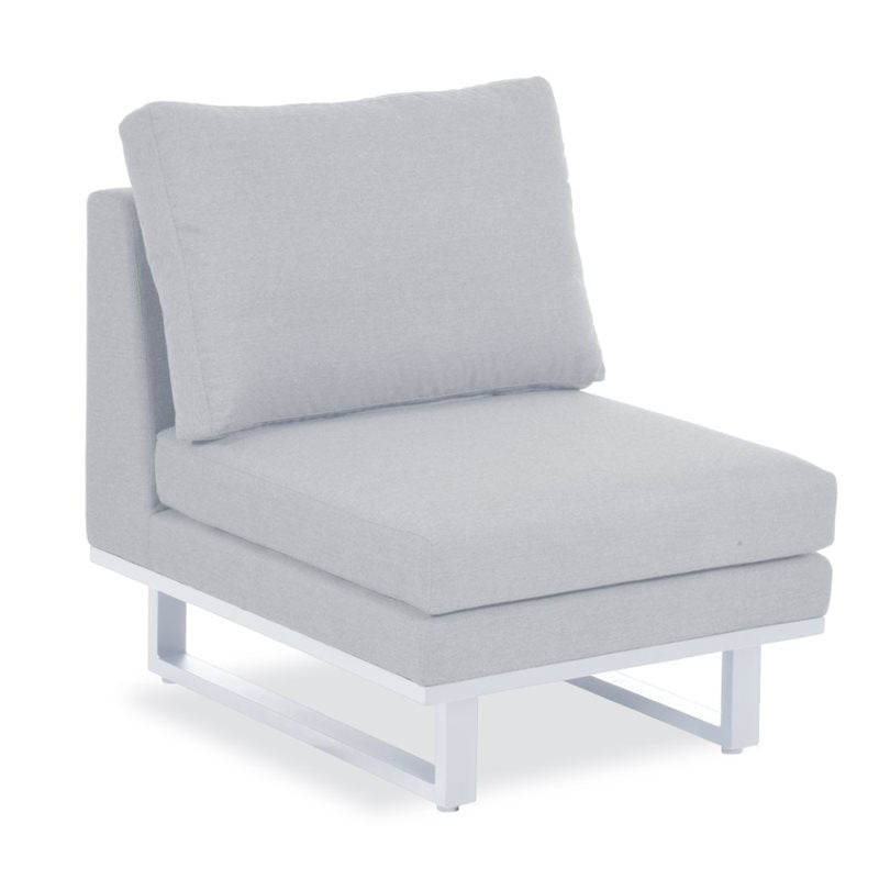Outdoor Fabric Centre Piece for Ethos Corner Sofa #colour_lead chine