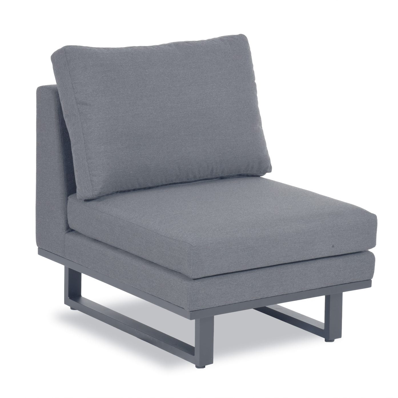 Outdoor Fabric Centre Piece for Ethos Corner Sofa #colour_flanelle
