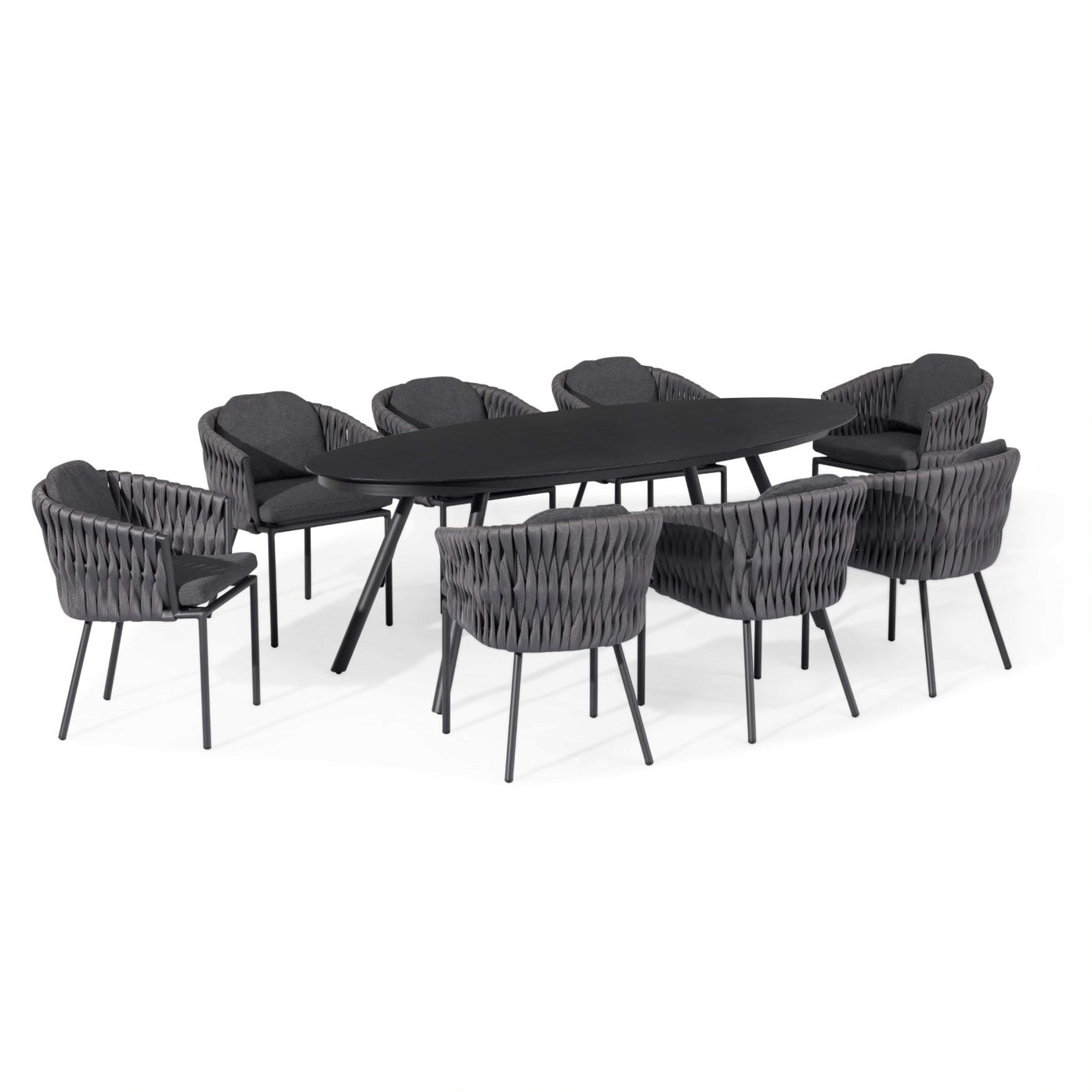 Marina 8 Seat Oval Dining Set