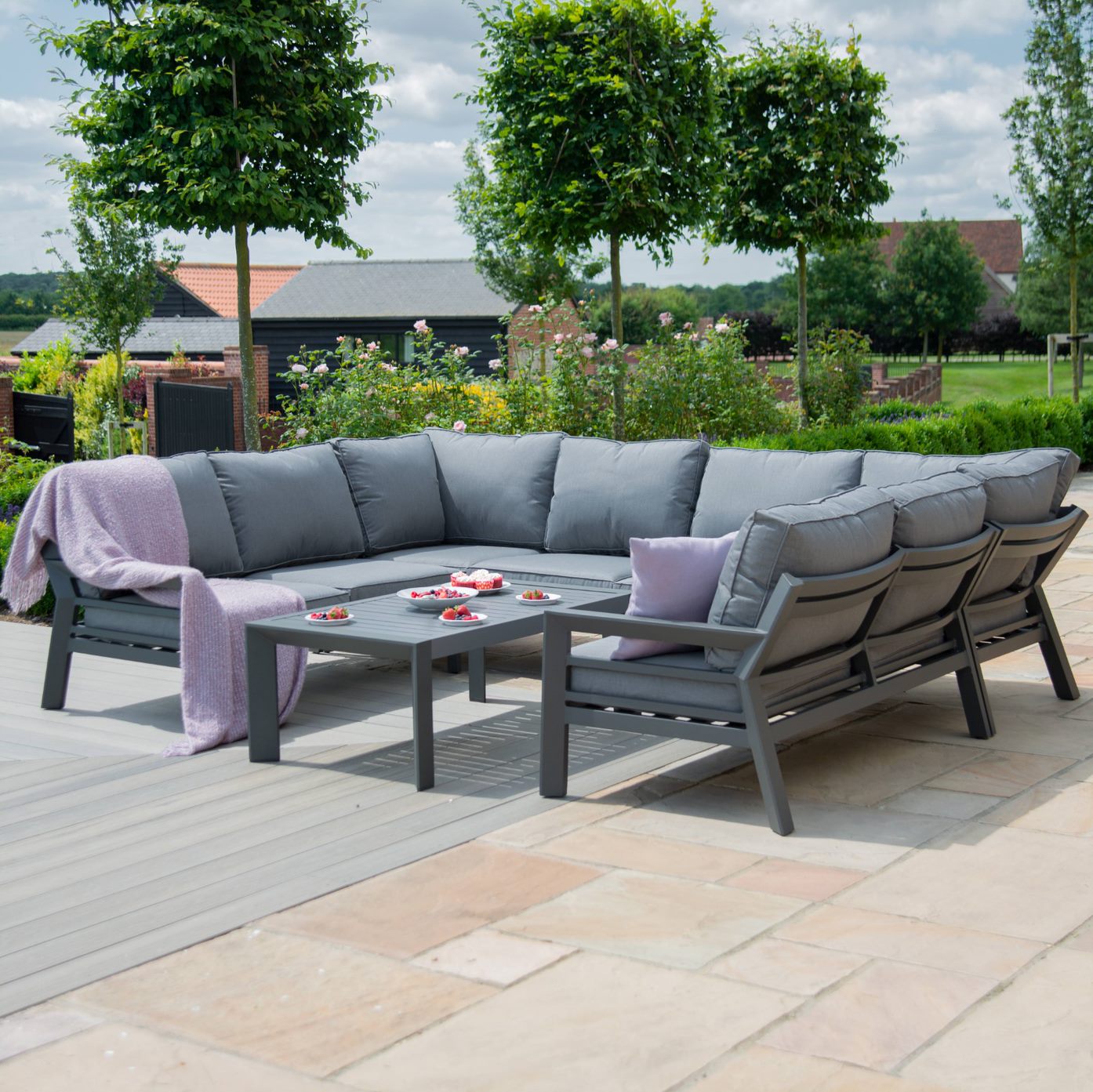 New York U-Shaped Sofa Set