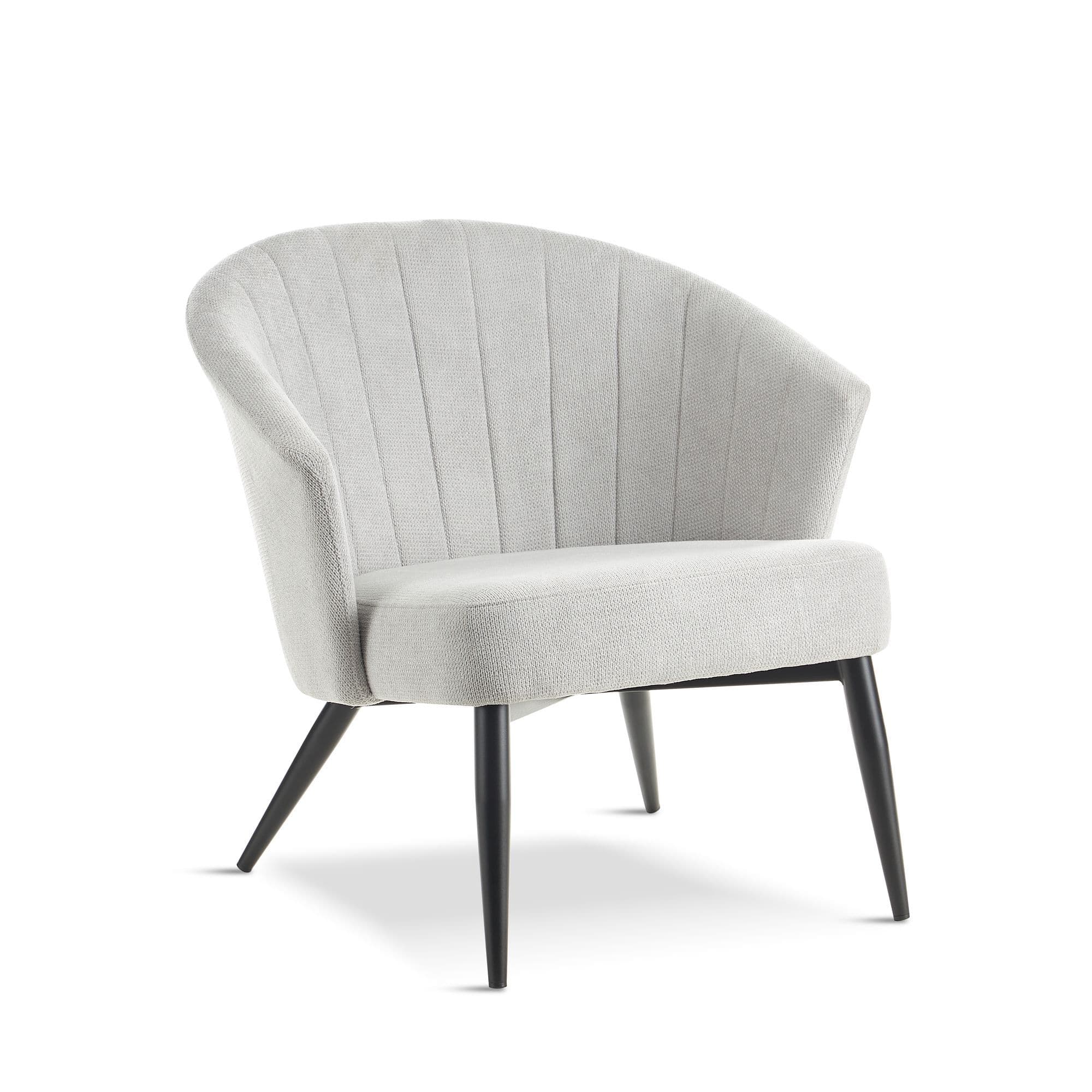 Grey Rees Lounge Chairs (x2)