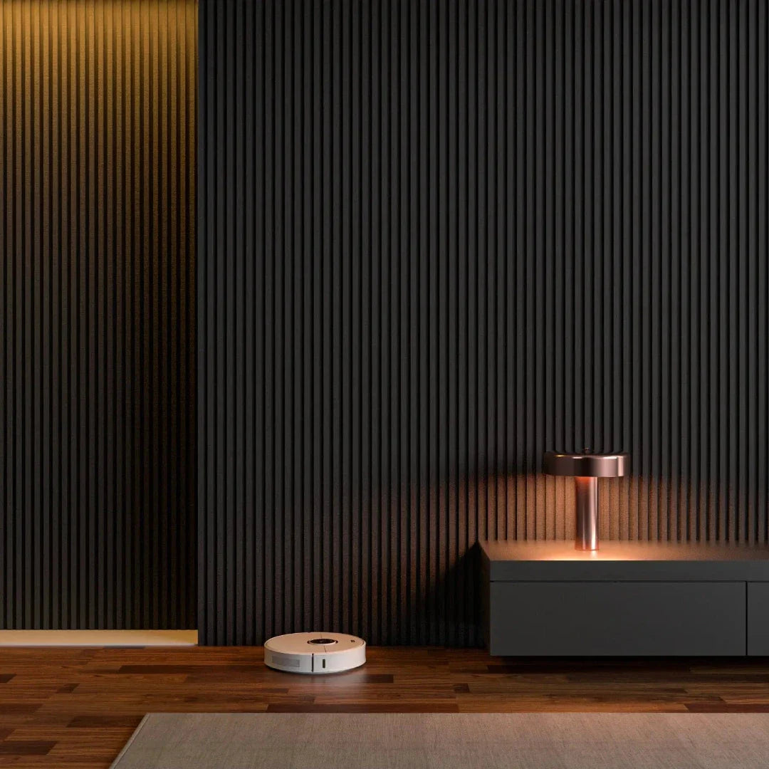 Residence Brushed Black Waterproof Wall Panel