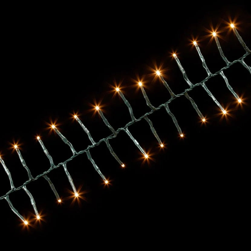 2000 LED Cluster Christmas Lights (29m Lit Length) #color_copper